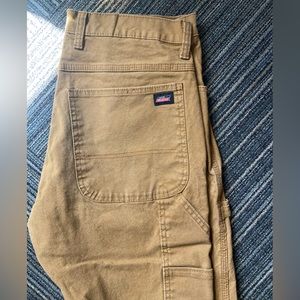 Black Label Genuine Dickies carpenter pants 32 x 32 tan / beige / brown